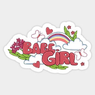 Baby-girl Sticker